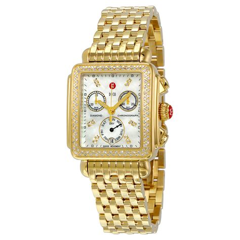 replica michele watches sale|michele gold watch with diamonds.